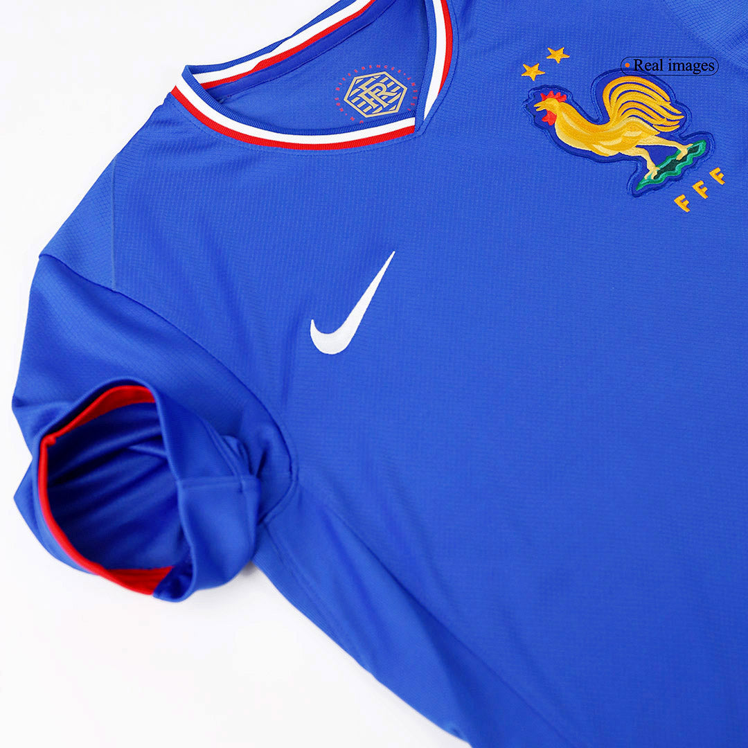 Camisola de futebol Fran?a Home Custom Shirt 2024