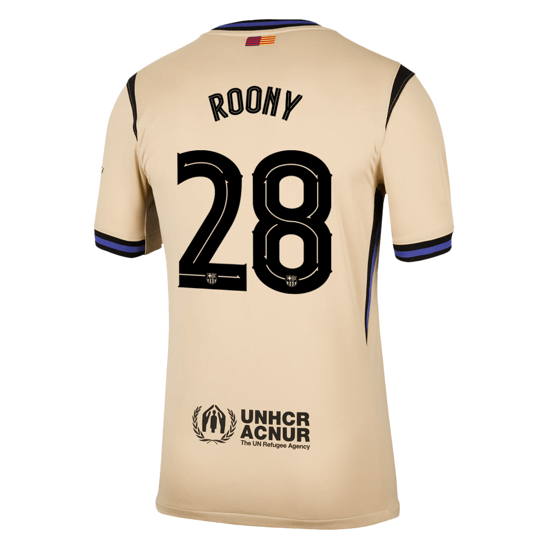 ROONY #28 Barcelona Fora Camisa 2025/26