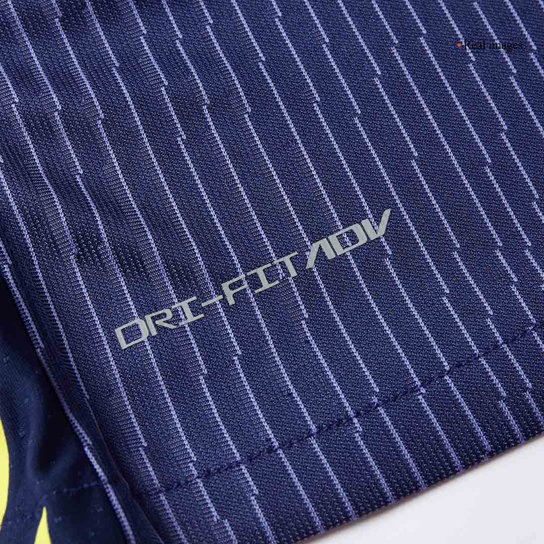 Versão do Jogador SØRLOTH #9 Atletico Madrid Fora Futebol Camisas 2025/26 Marinha