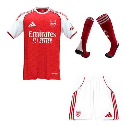 Arsenal 
Casa 
 Camisa 
Conjunto (Camisa + Calções + Meias) 
2025/26 
Vermelho