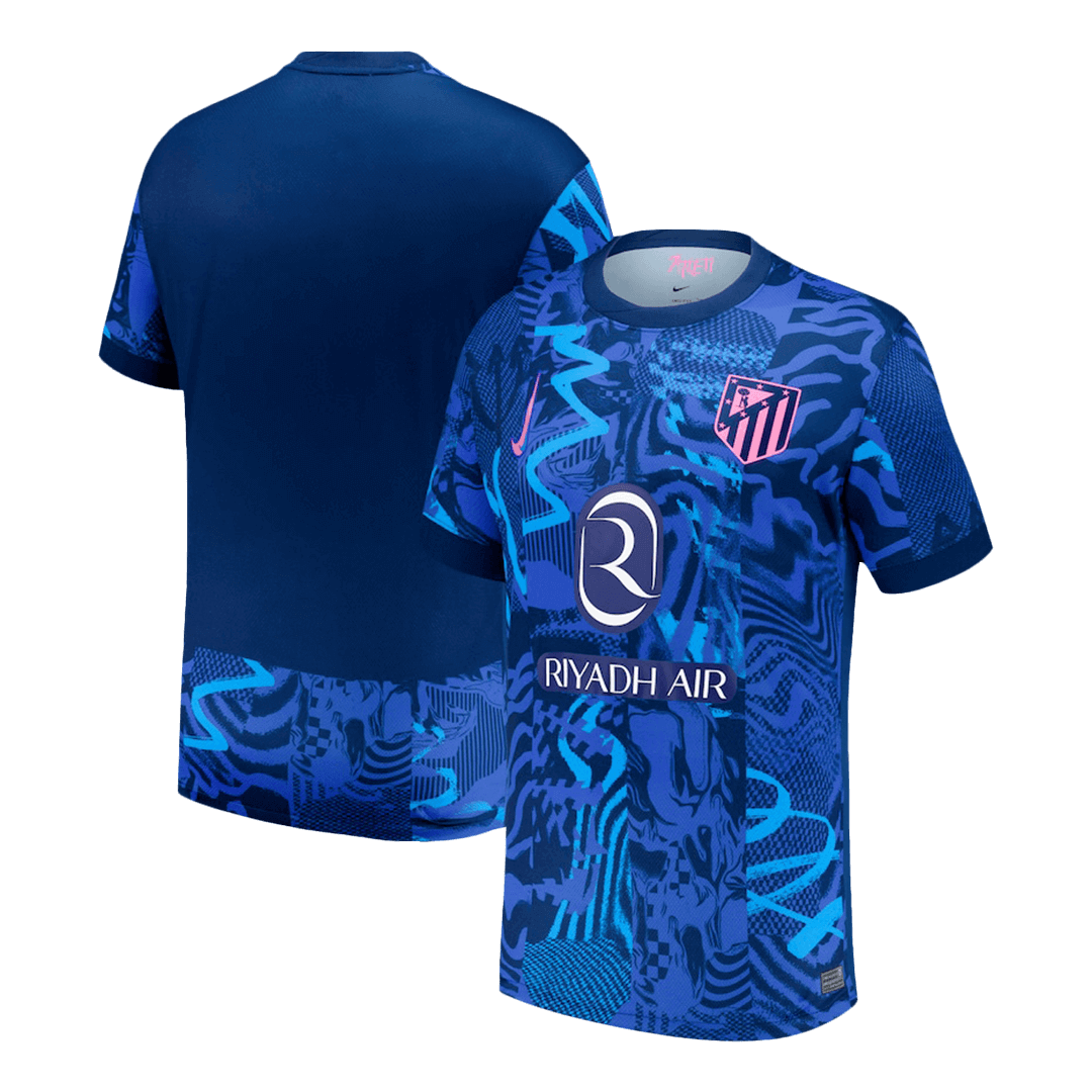 Camisola de futebol Atlético de Madrid Third Off Custom Shirt 2024/25