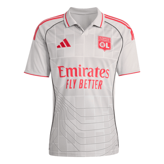 Olympique Lyonnais Terceira Camisa 2025/26 Branco