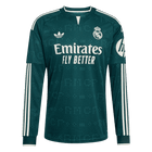 Real Madrid Fora Manga comprida Camisa 2026/27 Verde