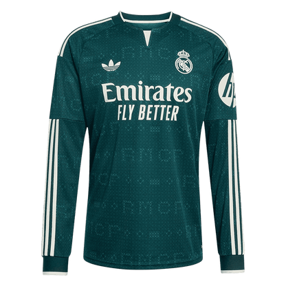 Real Madrid Fora Manga comprida Camisa 2026/27 Verde