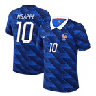 Versão do Jogador MBAPPE #10 France Casa Copa do Mundo Futebol Camisas 2026 Azul