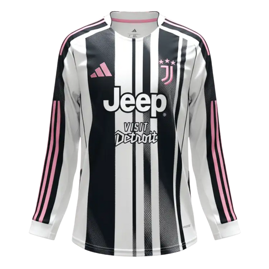 Juventus Casa Manga comprida Camisa 2025/26