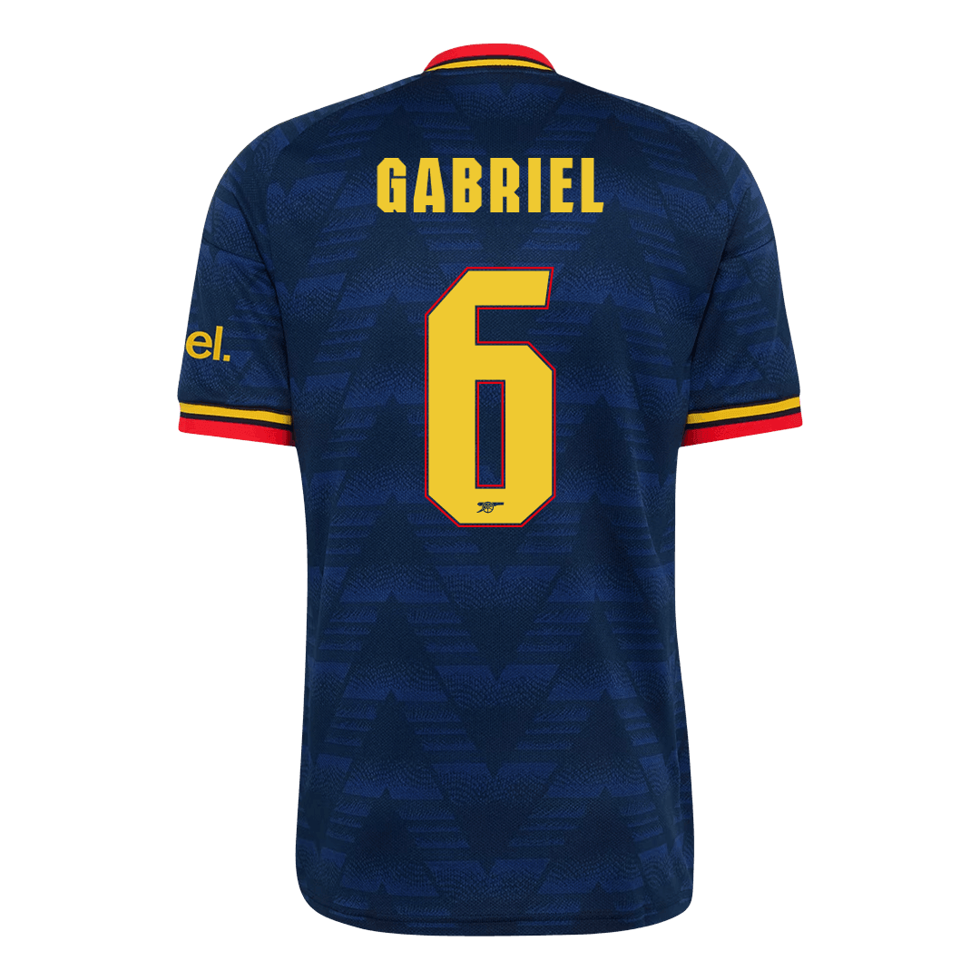 GABRIEL #6 Arsenal Fora Camisa 2026/27 Azul UCL
