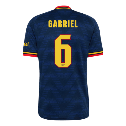 GABRIEL #6 Arsenal Fora Camisa 2026/27 Azul UCL