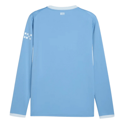 Manchester City Casa Manga comprida Camisa 2026/27 Azul