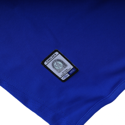 Retrô Chelsea Casa Camisa 2003/05 Azul