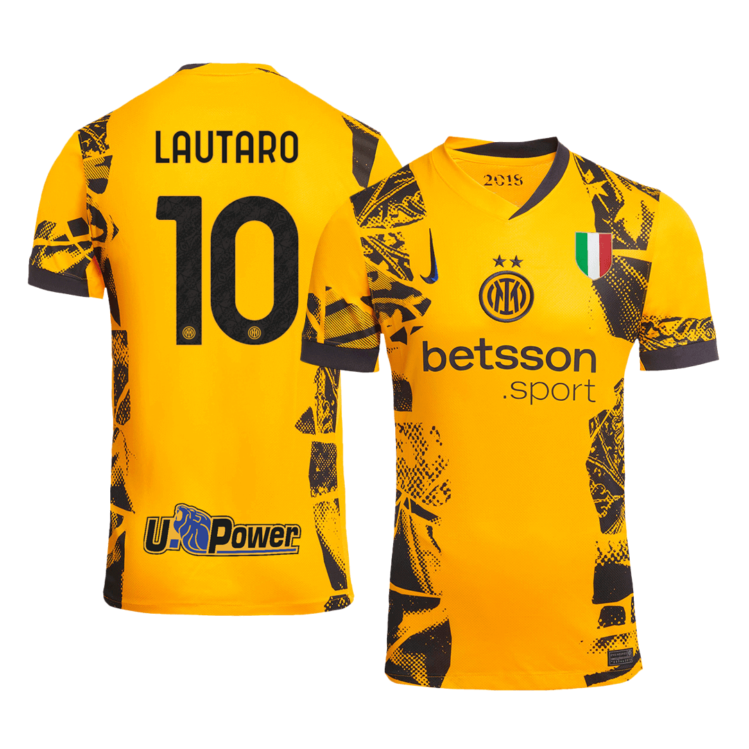 LAUTARO #10 Inter Milan Third Away Football Shirt 2024/25 Custom Shirt