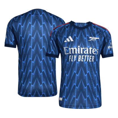 Autêntico Arsenal Fora Futebol Camisas 2025/26 Azul
