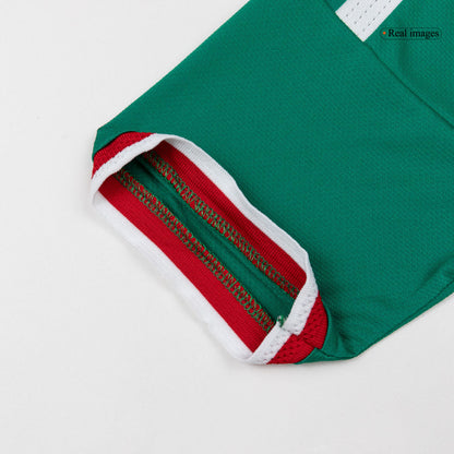 Versão do Jogador S.GIMENEZ #11 Mexico Casa World Cup Futebol Camisas 2026 Verde