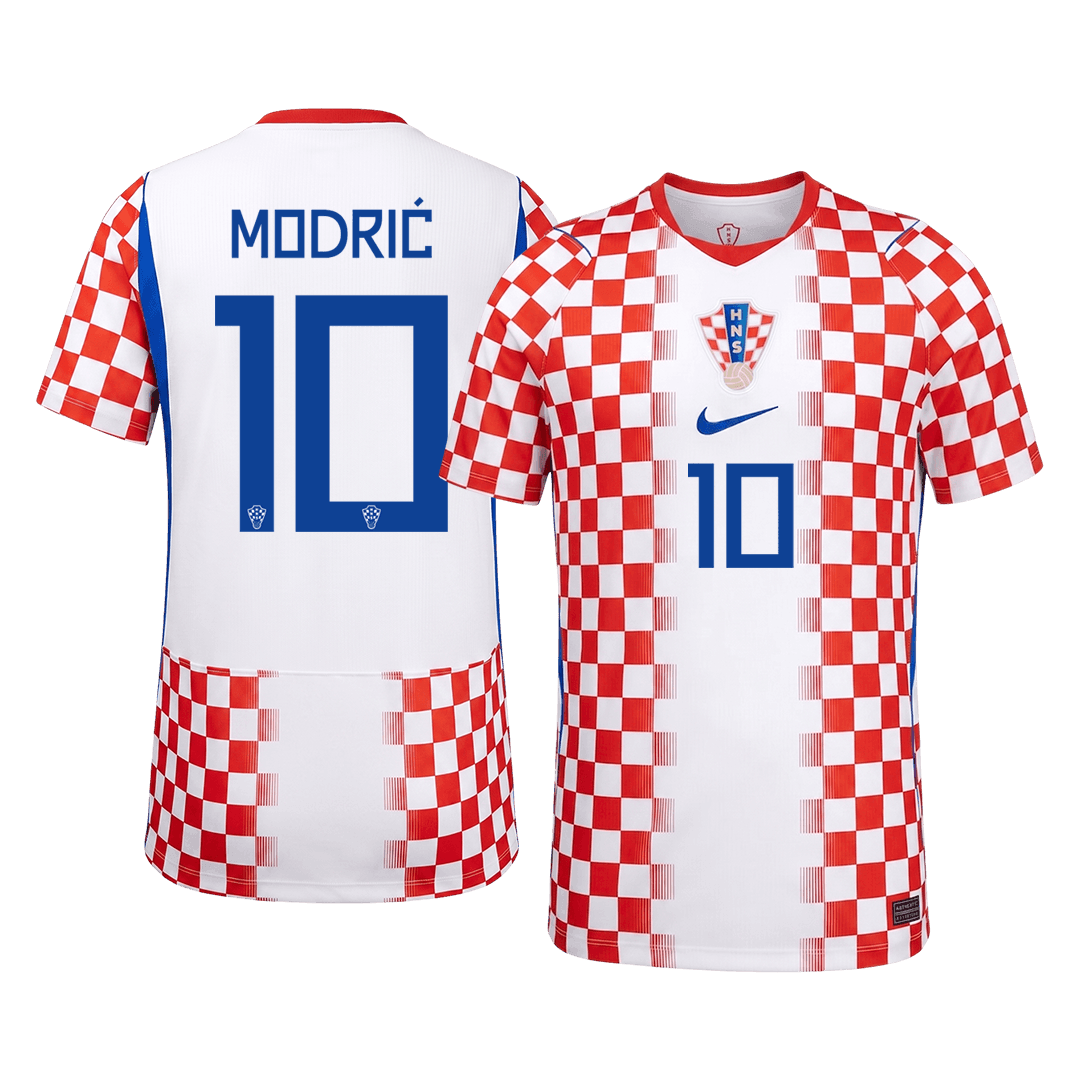 MODRIĆ #10 Croatia Casa Copa do Mundo Camisa 2026