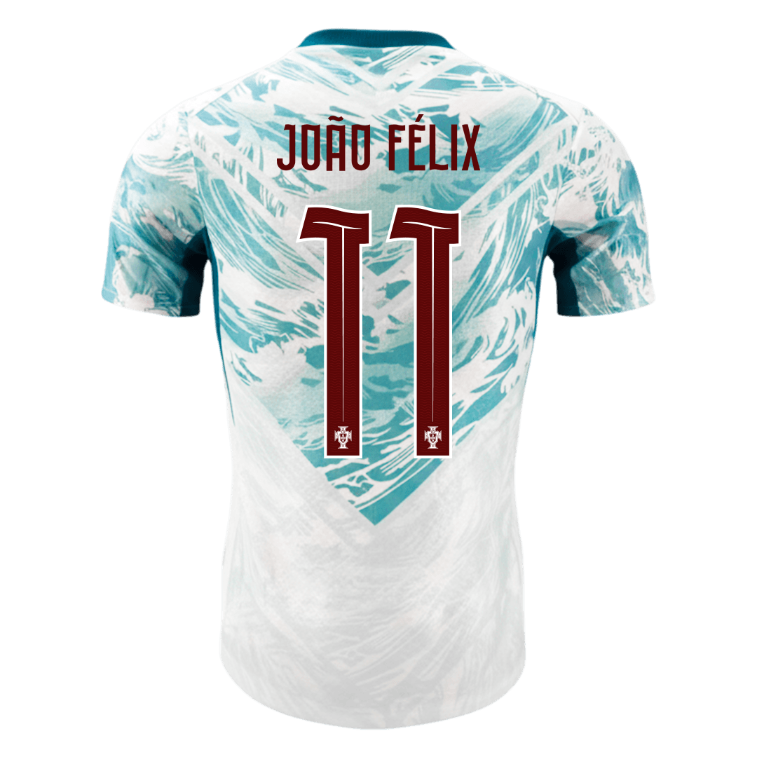 Versão do Jogador JOÃO FÉLIX #11 Portugal Fora Copa do Mundo Futebol Camisas 2026