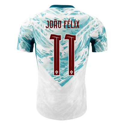 Versão do Jogador JOÃO FÉLIX #11 Portugal Fora Copa do Mundo Futebol Camisas 2026