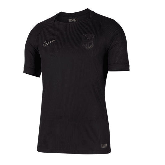 Versão do Jogador Norway Fora Copa do Mundo Futebol Camisas 2026 Preto
