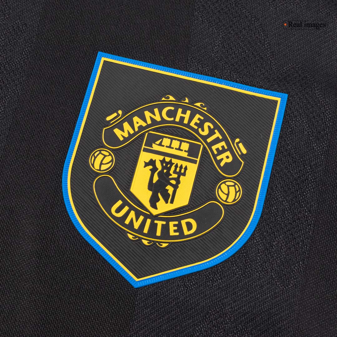 MOUNT #7 Manchester United Fora Terceira Camisa 2025/26 Preto