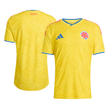 Colombia Casa World Cup Futebol Camisas 2026 Amarelo