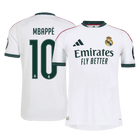 Versão do Jogador MBAPPÉ #10 Real Madrid Casa Futebol Camisas 2026/27 Branco