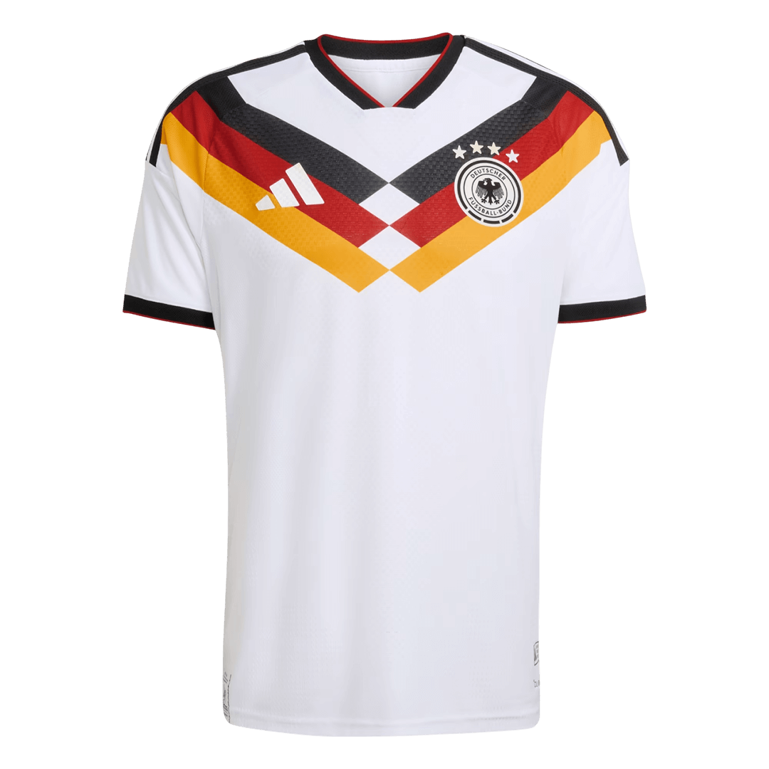 Germany Casa World Cup Futebol Camisas 2026 Branco