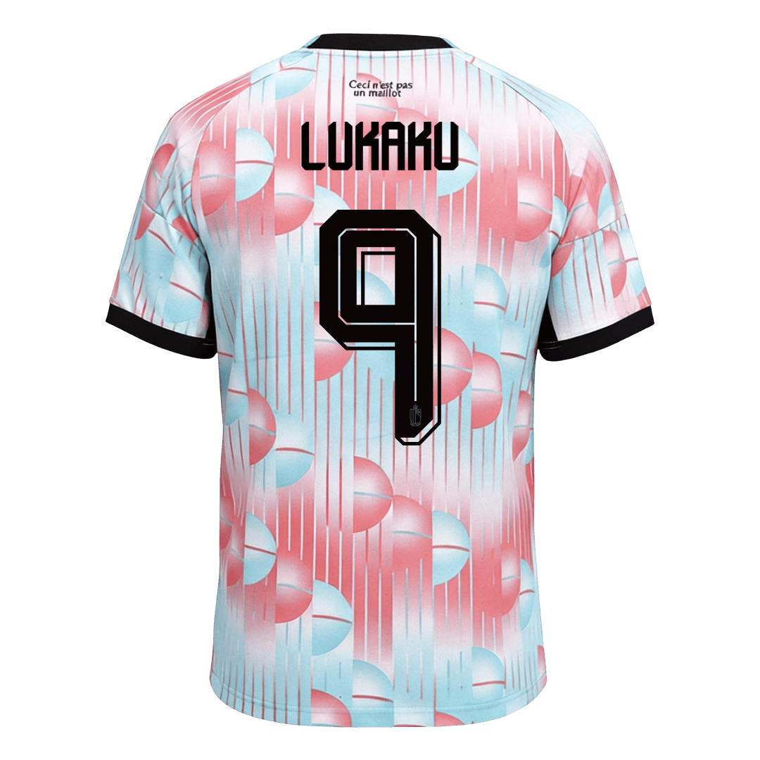 LUKAKU #9 Belgium Fora Copa do Mundo Camisa 2026
