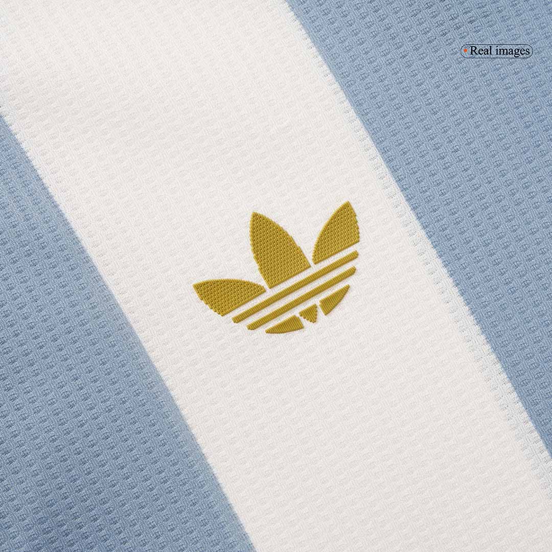 Kits de futebol personalizados da Argentina para crian?as 2024 50th anivers¨¢rio