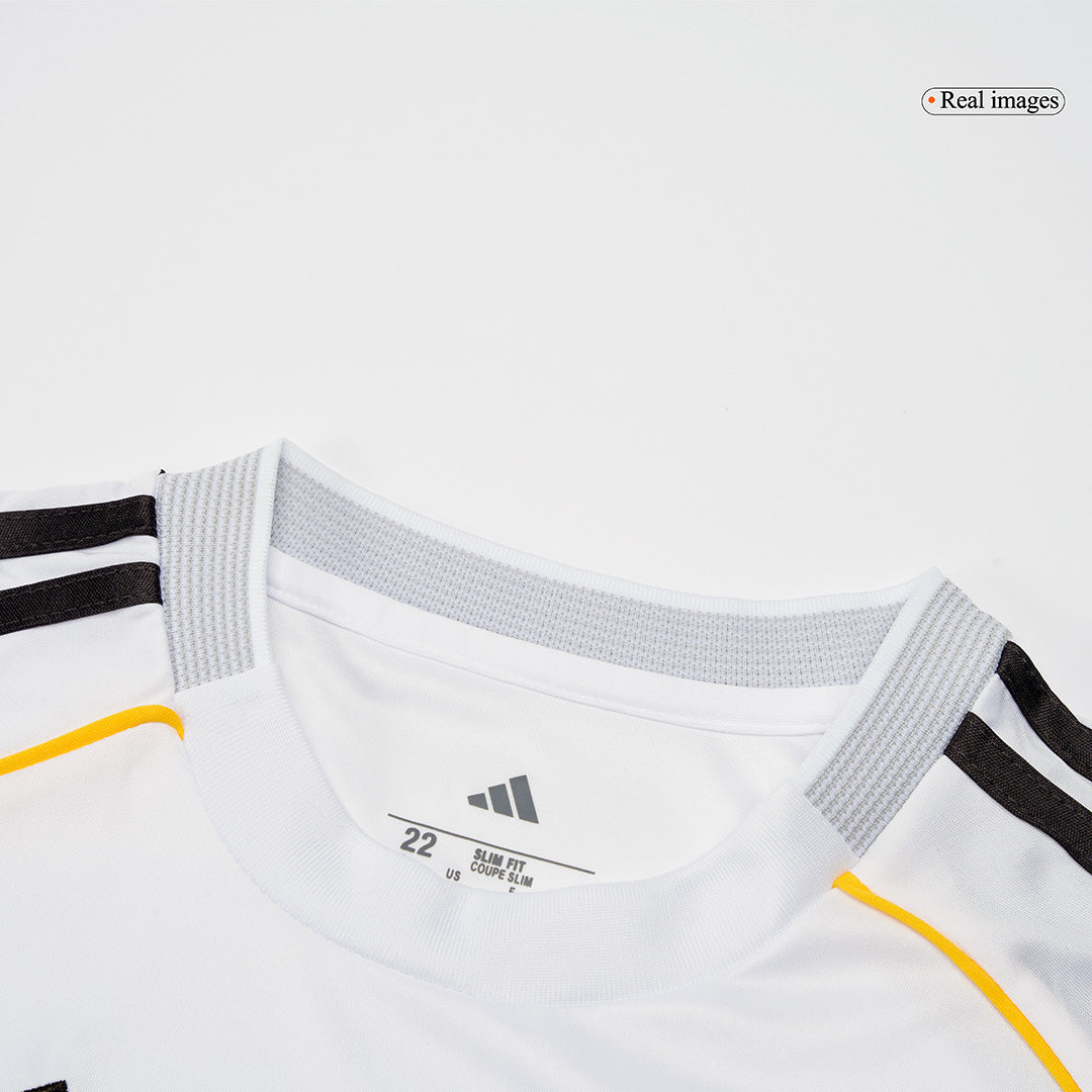 Real Madrid Home Long Sleeve Soccer Jersey 2025/26 White