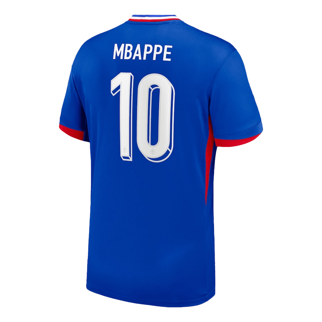 Camisola de futebol MBAPPE #10 Fran?a Home Custom Shirt 2024