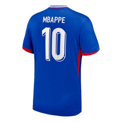 Camisola de futebol MBAPPE #10 França Home personalizada 2024