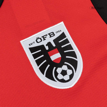 SABITZER #9 Áustria Casa Camisa Copa do Mundo 2026 Vermelho