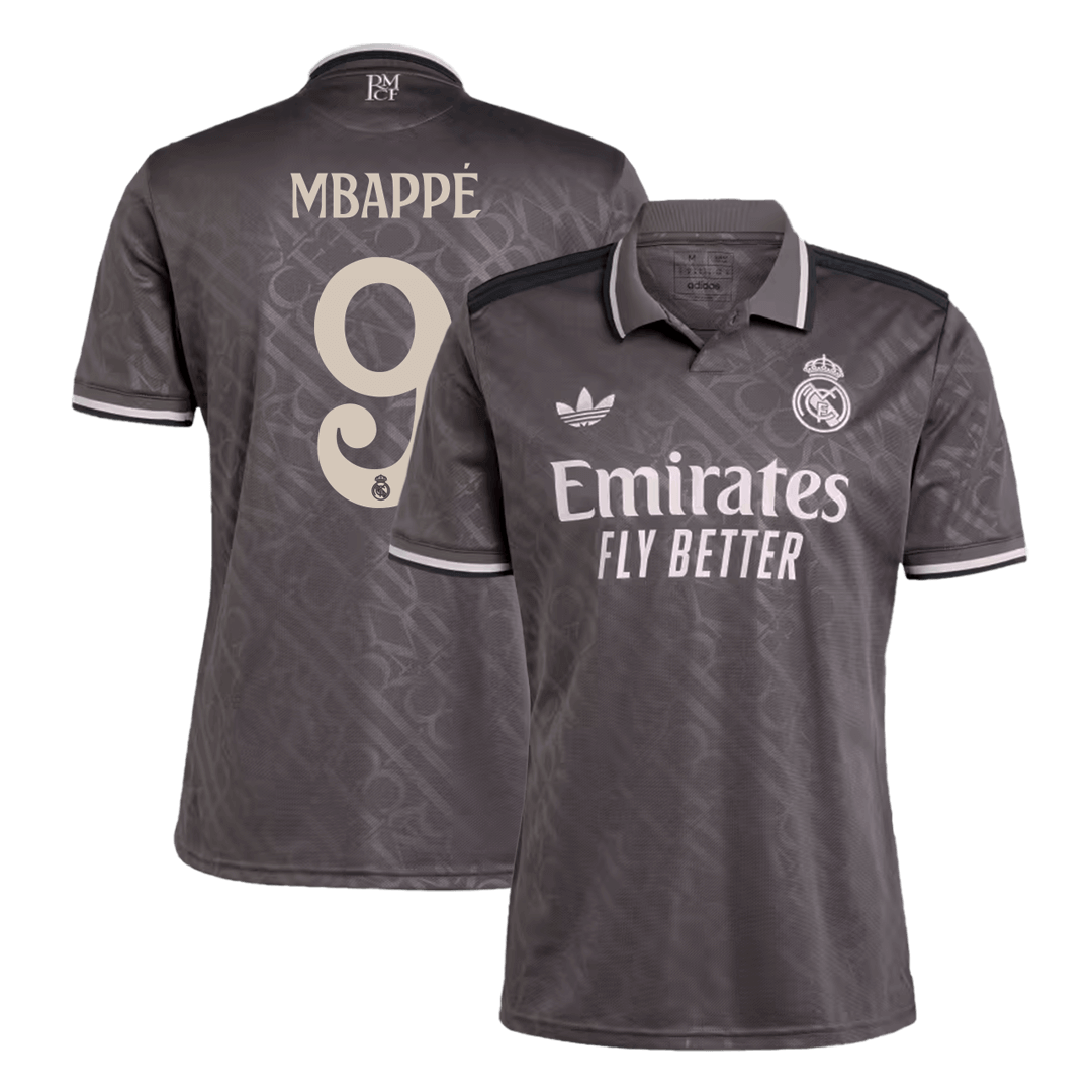 Mbapp¨| #9 Real Madrid Third Away football shirt 2024/25