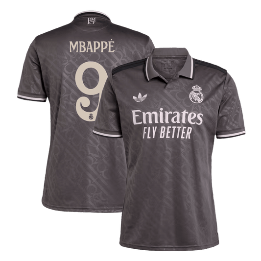 Mbapp¨| #9 Real Madrid Third Away football shirt 2024/25