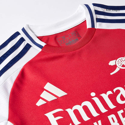 Arsenal Infantil 
 Casa Futebol Camisa Conjunto (Camisa+Shorts+Meias) 2024/25 Vermelho