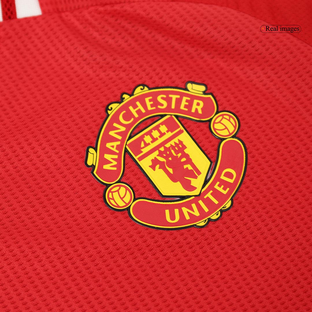 Camisola de futebol autêntica GARNACHO #17 Manchester United Home 2024/25