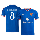 B. FERNANDES #8 Manchester United Fora Camisa 2026/27 Azul UCL
