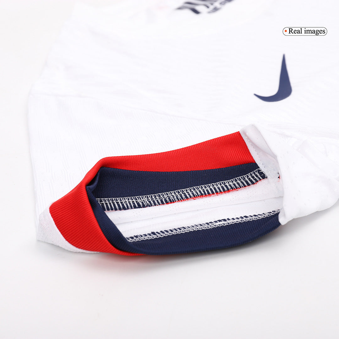 Jogador HAKIMI #2 PSG Fora Futebol Camisas 2025/26 Branco