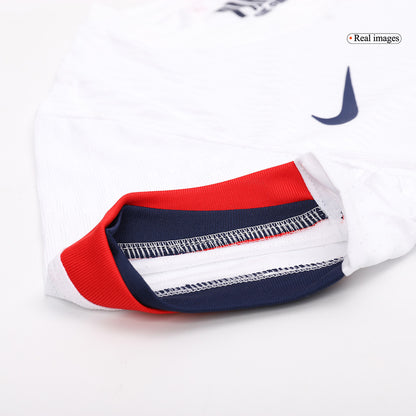 Jogador HAKIMI #2 PSG Fora Futebol Camisas 2025/26 Branco