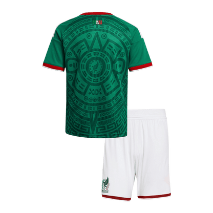 Mexico Infantil 
 Casa Futebol Camisa Conjunto (Camisa+Shorts) 2025/26 Verde
