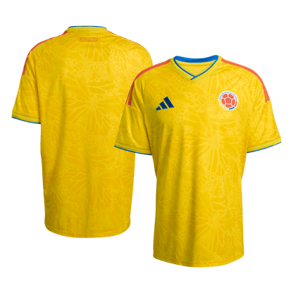Colombia Casa World Cup Camisa Conjunto(Camisa+Calções) 2026 Amarelo