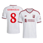 SZOBOSZLAI #8 Liverpool Fora Camisa 2026/27 Branco UCL