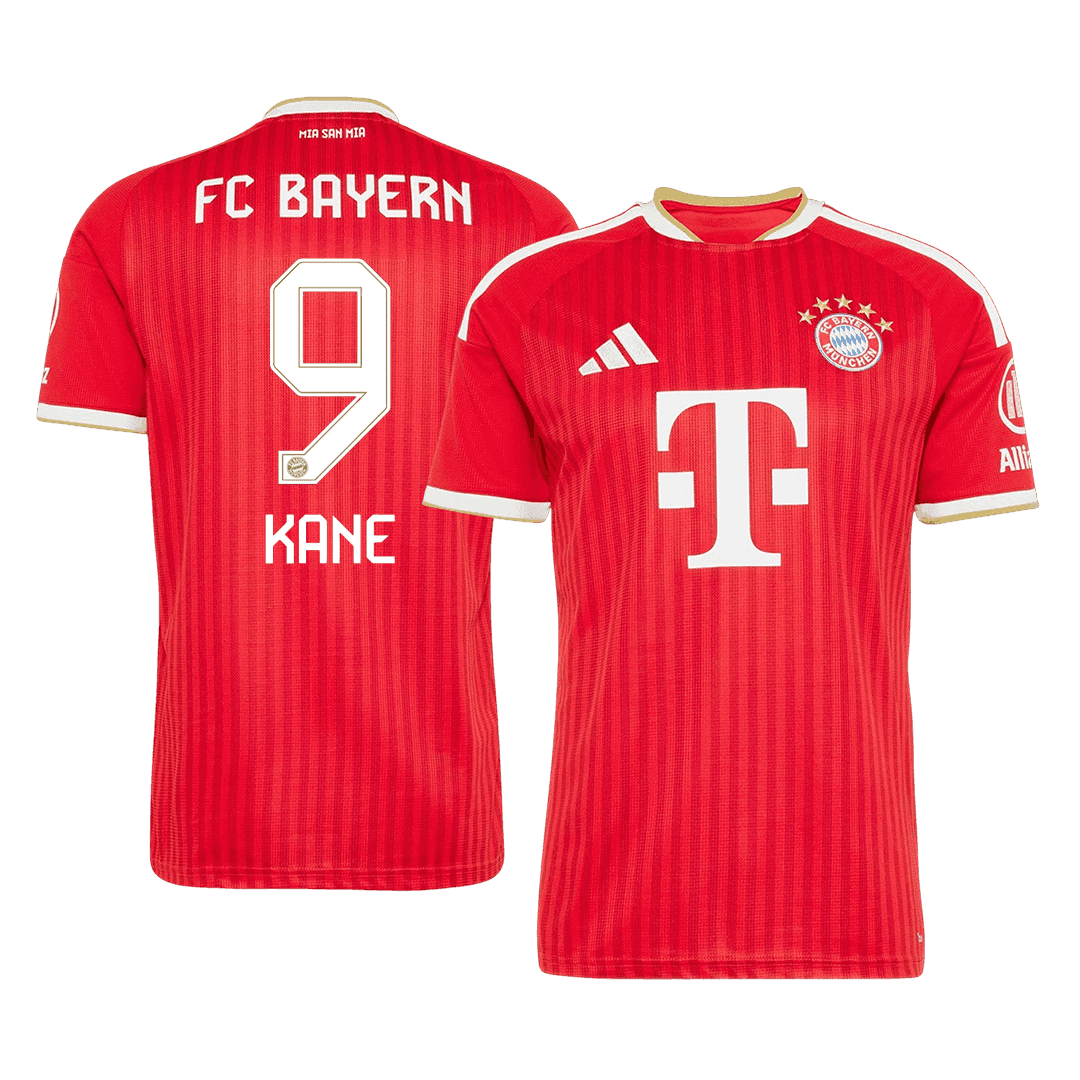 KANE #9 Bayern Munich Casa Camisa 2026/27 Vermelho