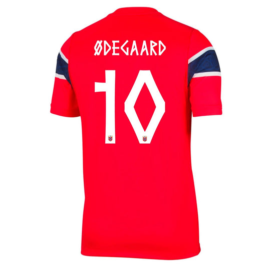 Ødegaard #10 Norway Casa Copa do Mundo Camisa 2026
