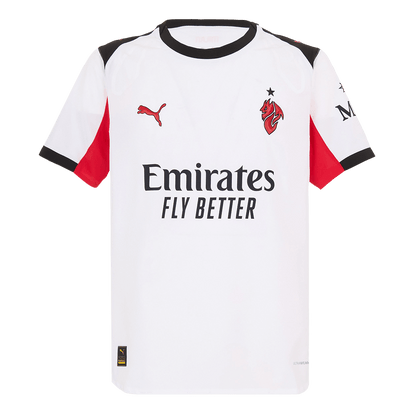 Autêntico FOFANA #19 AC Milan Fora Futebol Camisas 2025/26 Branco