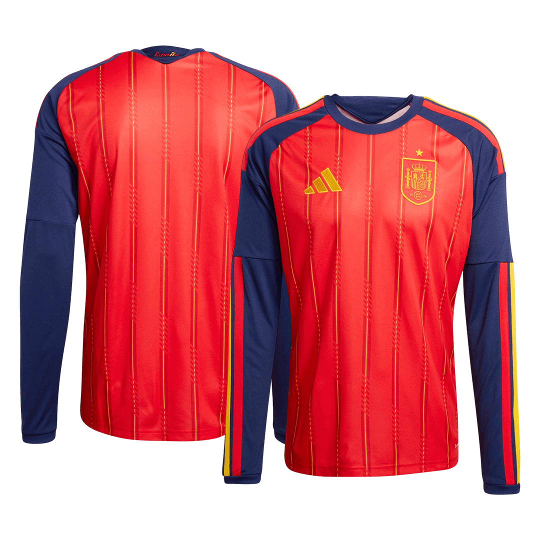 Spain Casa Manga comprida Camisa 2026 Vermelho