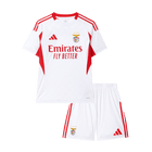 Benfica Infantil 
 Fora Terceira Futebol Camisa 2025/26 Branco