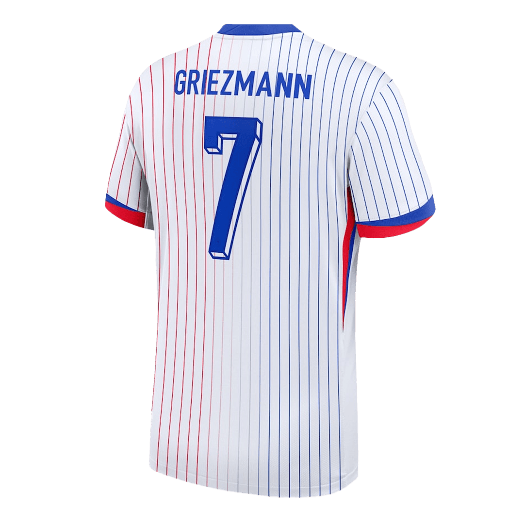 GRIEZMANN #7 France Away Football Shirt Custom 2024