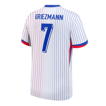 Camisola de futebol GRIEZMANN #7 França Fora Camisola personalizada 2024