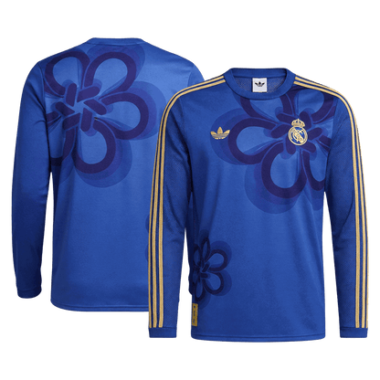 Real Madrid Manga comprida Camisa 2025/26 Azul