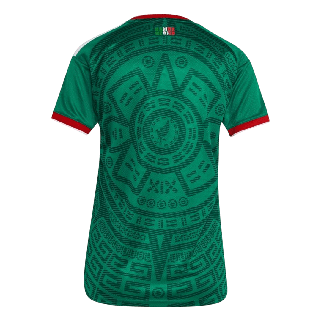 Mulheres Mexico Principal Camisa World Cup 2026 Verde